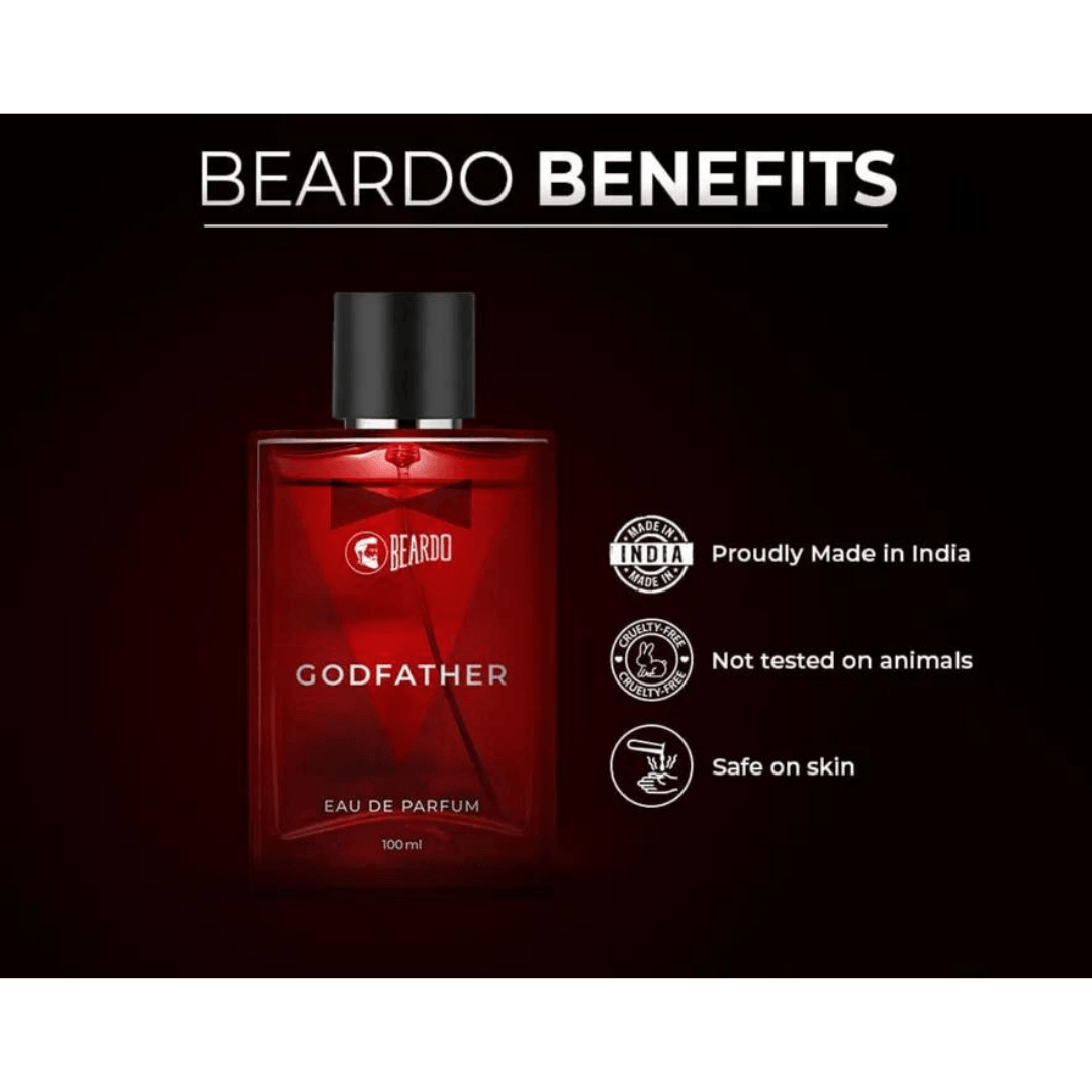 Beardo Godfather Perfume (100ml) and Godfather Beard Oil (30ml) Combo