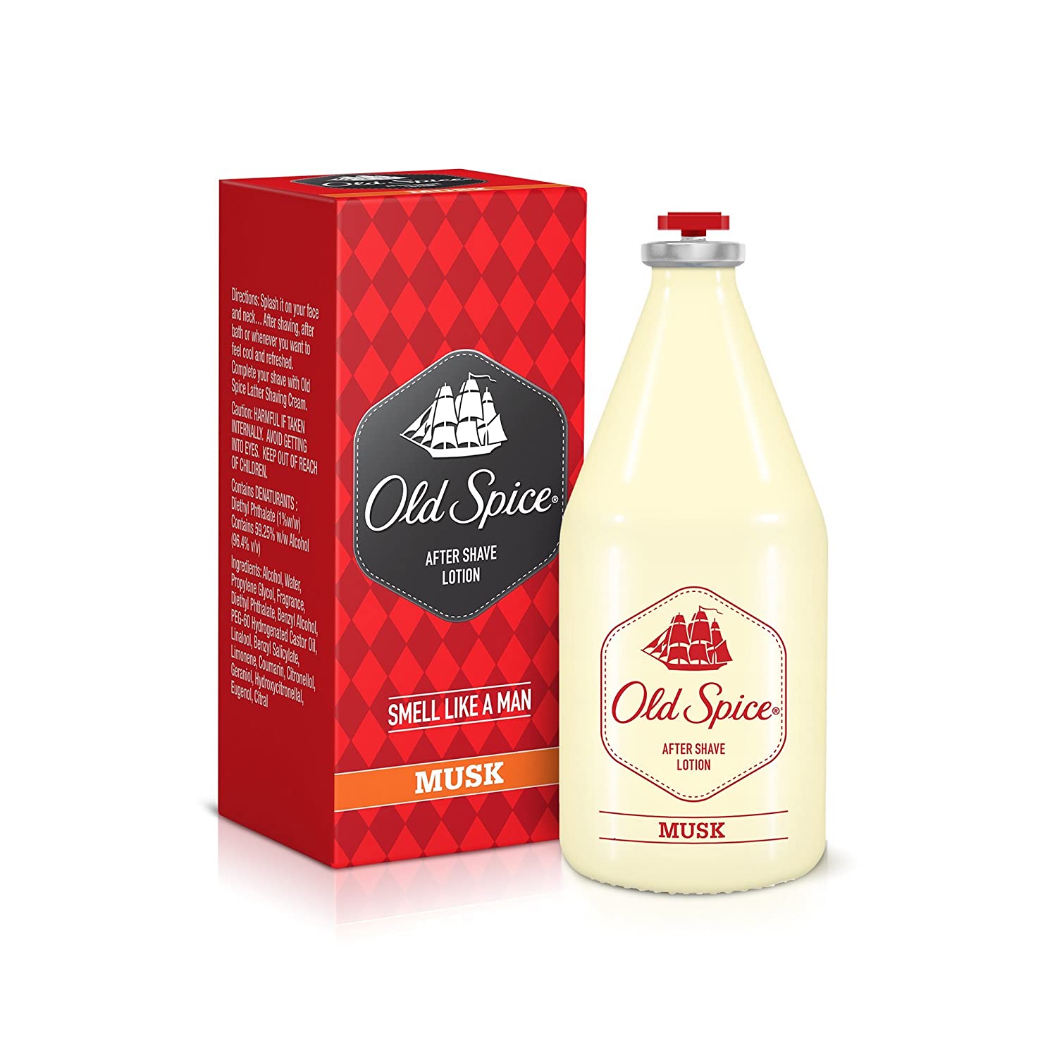 Old Spice Musk Atomizer After Shave Lotion