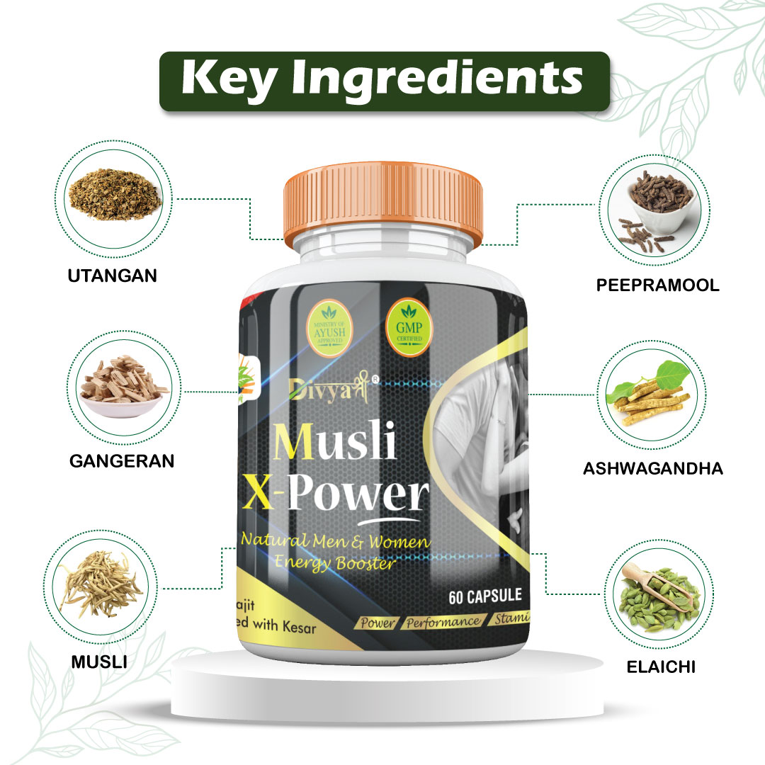 Buy Divya Shree Musli XPower Capsule online at best price