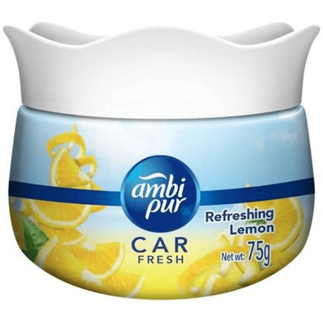 Ambi Pur Car Freshener Gel, Romantic Rose, 75 g, refreshing scent