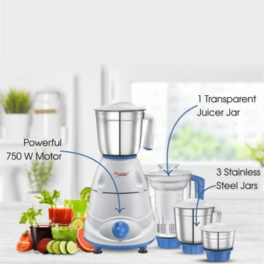Buy Prestige Plus Atlas 750 W Juicer Mixer Grinder Online at Best Price