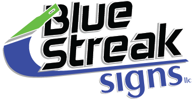 Blue Streak Signs