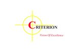 Criterion Tool & Die, Inc.