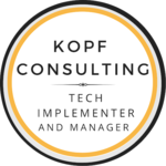 Kopf Consulting | Certified Virtual Tech Manager